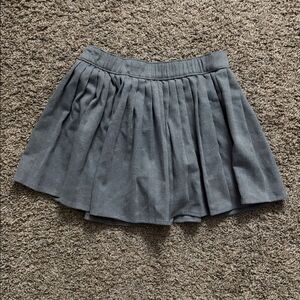 Abercrombie Kids Girl’s Pleated Skort Gray Size 11/12